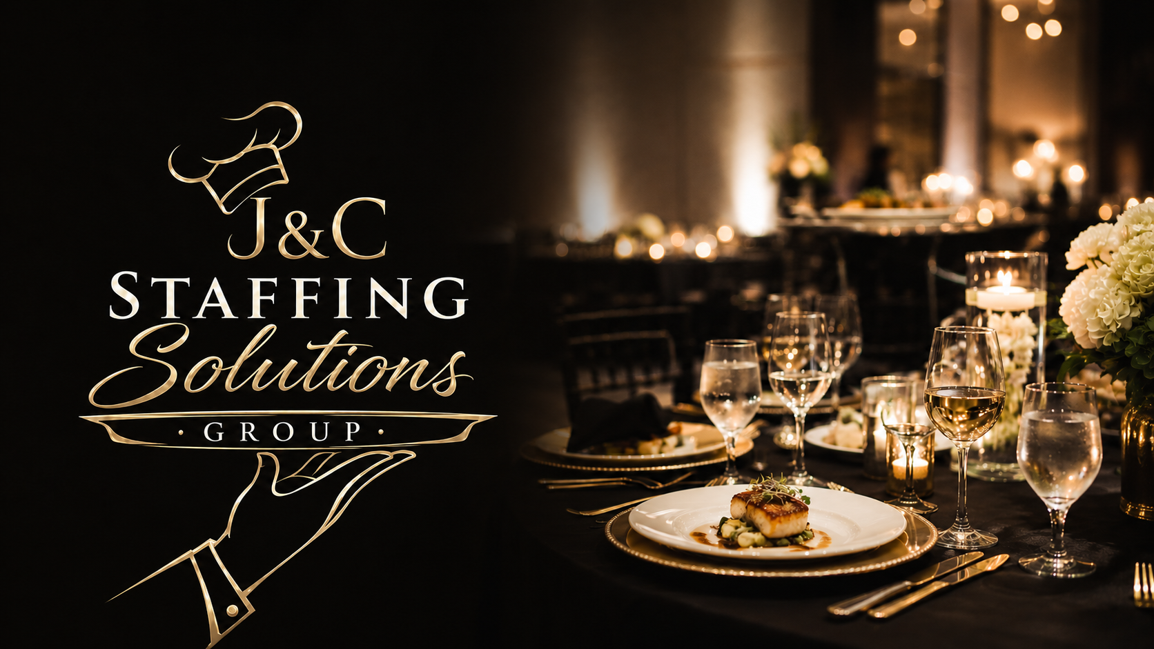 J&C Staffing Solutions Group — elegant banquet service
